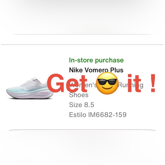 Nike Vomero Plus Women's Road Running Shoes White Blue Pink Glacier IM6682-159 - Picture 11 of 11